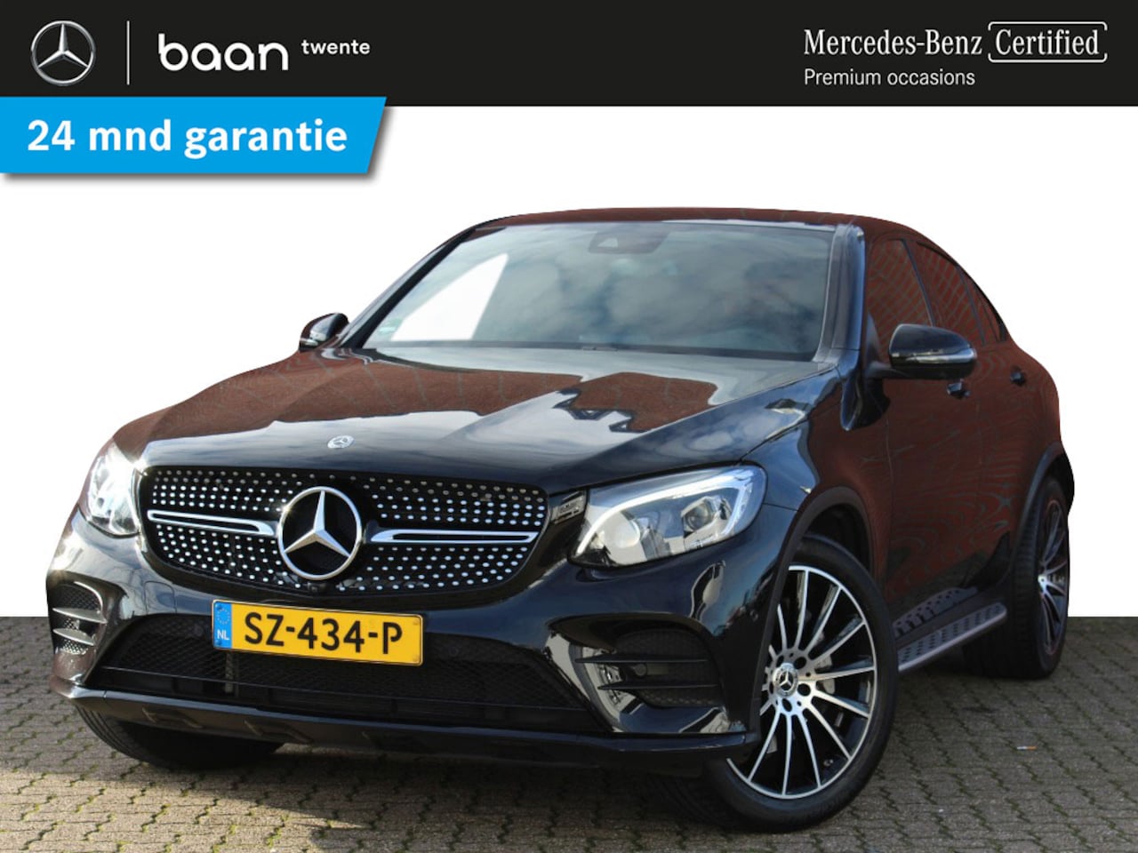 Mercedes-Benz GLC-klasse Coupé - 250 4-Matic AMG-Line | Nightpakket | Schuifdak | 360° Camera | Stoelverwarming - AutoWereld.nl