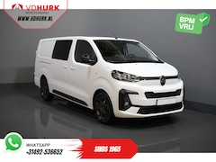 Citroën Jumpy - 2.0 HDI 180 pk Aut. DC Dubbel Cabine BPM VRIJ 2x Schuifdeur/ Virtual Cockpit/ Navi/ Carpla