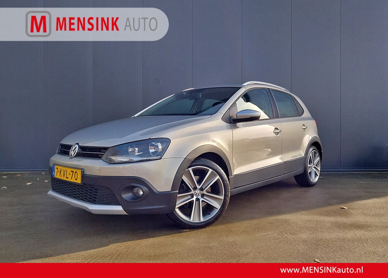 Volkswagen Polo - 1.2 TSI Cross AUTOMAAT NAVI CRUISE ECC TREKHAAK - AutoWereld.nl