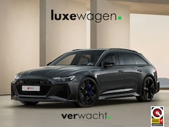 Audi RS6 - Avant 4.0 TFSI quattro Dyn+ B&O-high Carbon Pano Caramic HUD Alc-hemel Softclose Stoelvent