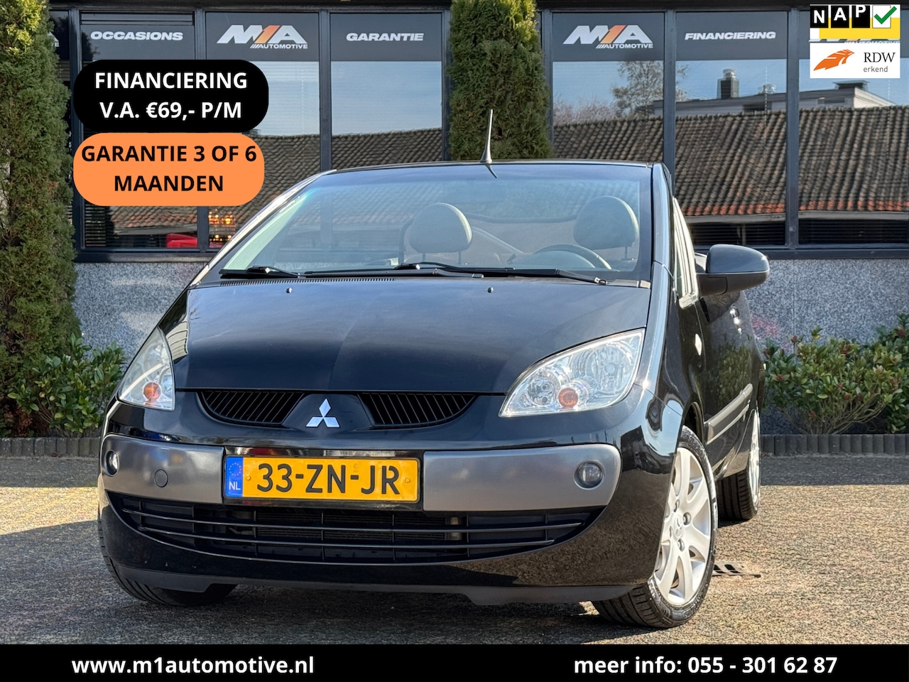 Mitsubishi Colt CZC - 1.5 Instyle | CABRIO | A/C - AutoWereld.nl