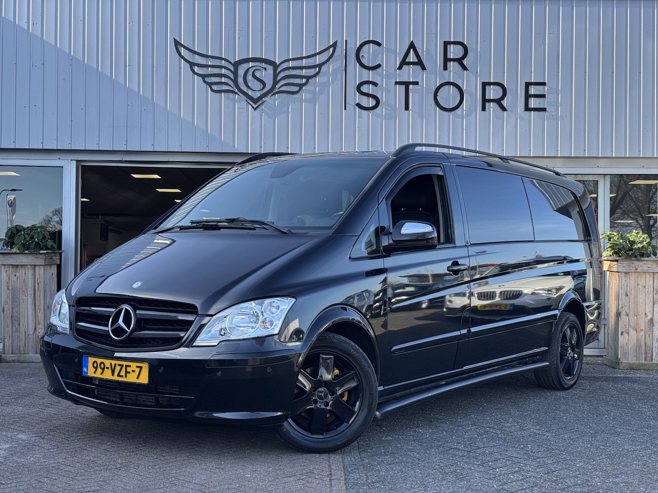 Mercedes-Benz Vito - 120 CDI 343 DC luxe 6 CIL 204PK|CLIMA|CRUISE|17" LM VELGEN|PDC V+A|SIDE BARS - AutoWereld.nl