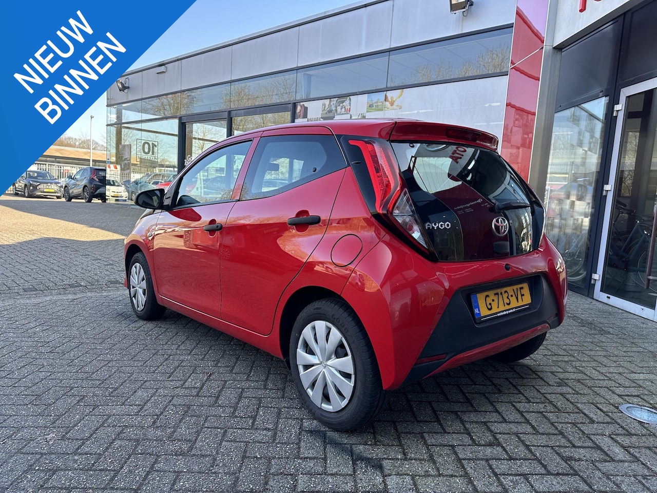 Toyota Aygo X - X-FUN 5-DEURS AIRCO 4 SEIZOENEN BANDEN CENTRL-VERGR-AFST. EL-RAMEN USB BLUETOOTH AUDIO-STU - AutoWereld.nl