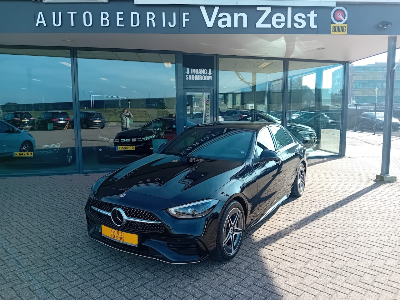 Mercedes-Benz C-klasse - 220 d AMG Line Premium Automaat, Climatronic, Carplay/Anroid auto, Keyless, Stoelverarming - AutoWereld.nl