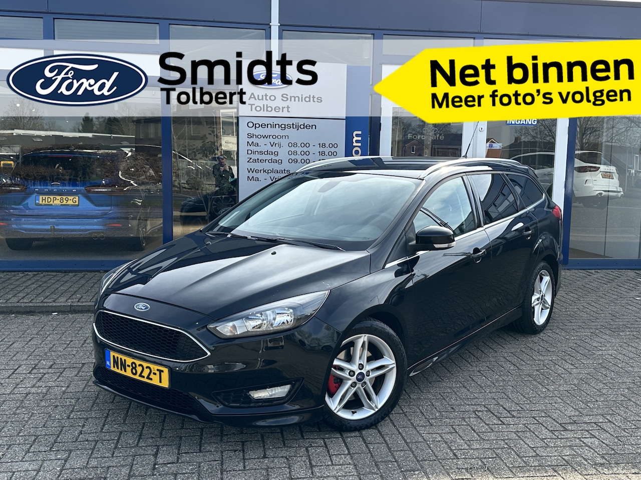 Ford Focus Wagon - 150PK Titanium Edition | AUTOMAAT | Voorruit, stoel & stuurverwarming | Clima | Cruise | P - AutoWereld.nl