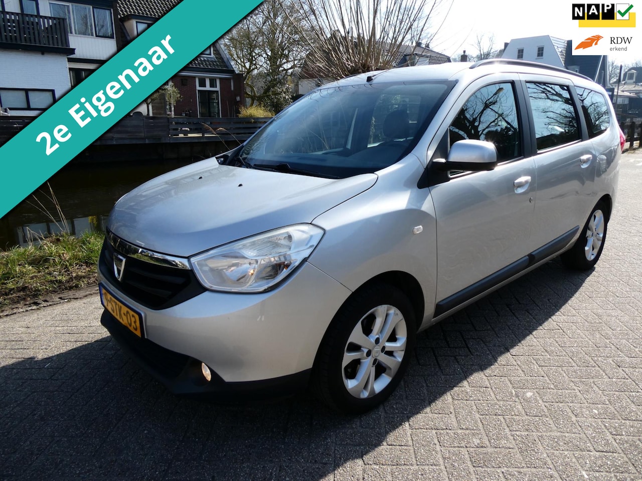 Dacia Lodgy - 1.2 TCe 116pk Airco Cruise Navi Trekhaak 118.000km 2e eig. Historie - AutoWereld.nl