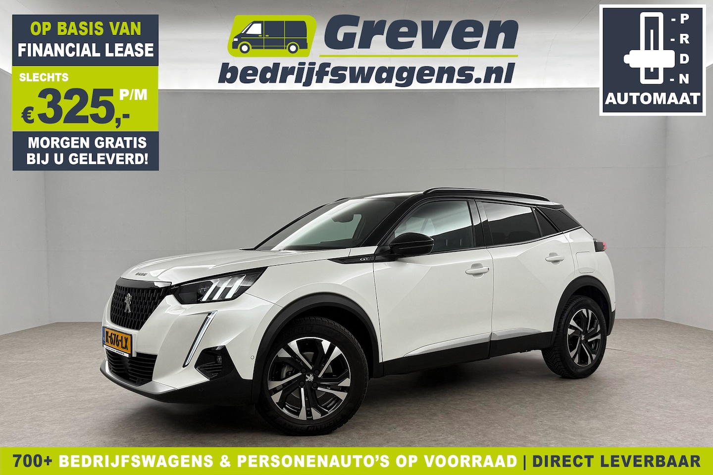 Peugeot 2008 - 1.2 PureTech GT Sfeer Clima Cruise Carplay 360Camera 17"LMV LED PDC Virtual Navi Parelmoer - AutoWereld.nl