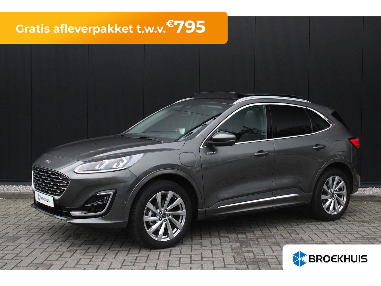 Ford Kuga - 2.5 PHEV Vignale | TREKHAAK | PANO-DAK | ADAPT. CRUISE | STANDKACHEL! | HEAD-UP | BLIS | L - AutoWereld.nl