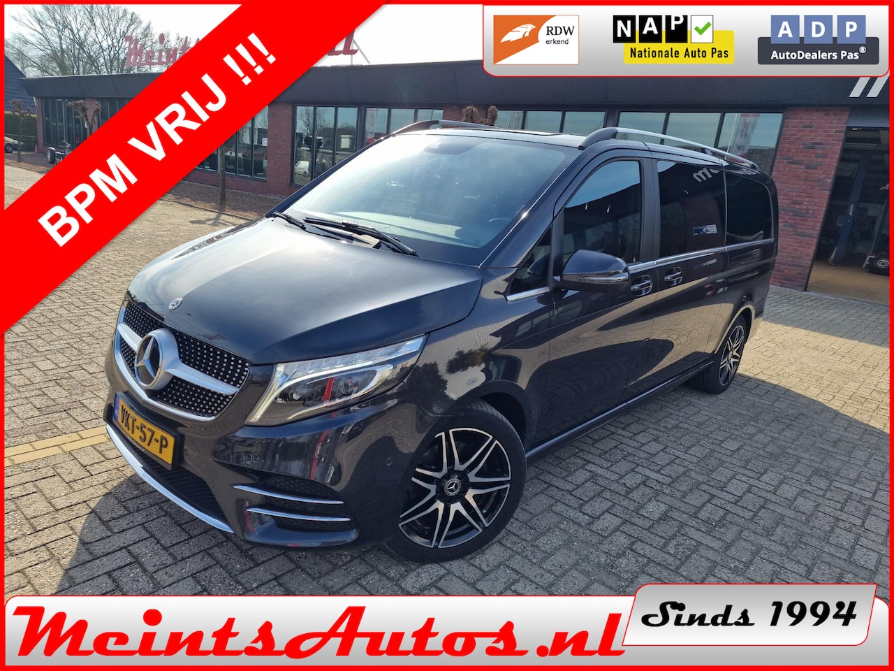 Mercedes-Benz V-klasse - 300d AMG Extra Lang XXL 239Pk DC Avantgarde Edition 'Alle Fabrieksopties" Dubbele Cabine - AutoWereld.nl