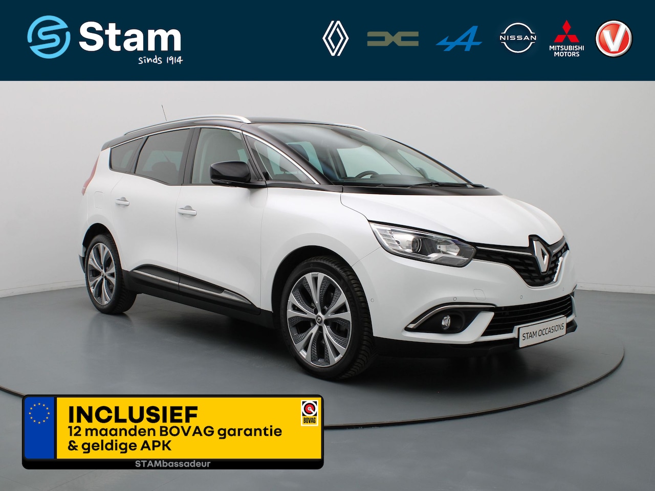 Renault Grand Scénic - TCe 140pk Intens Camera | Climate | Navi | Parksens. v+a - AutoWereld.nl