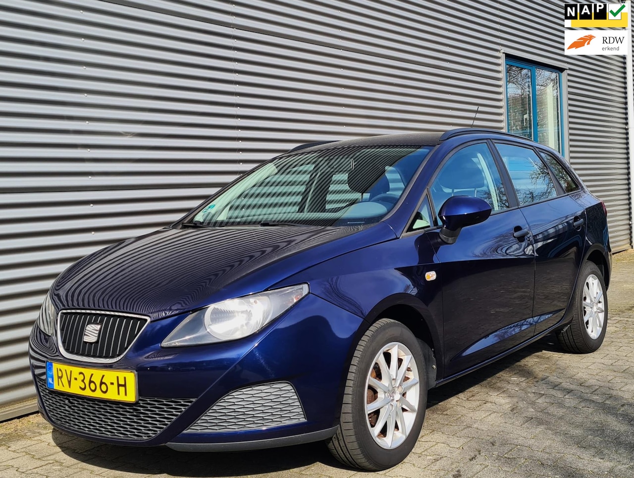 Seat Ibiza ST - 1.2 Reference 07-2011 Blauw Metallic 121dkm!! - AutoWereld.nl