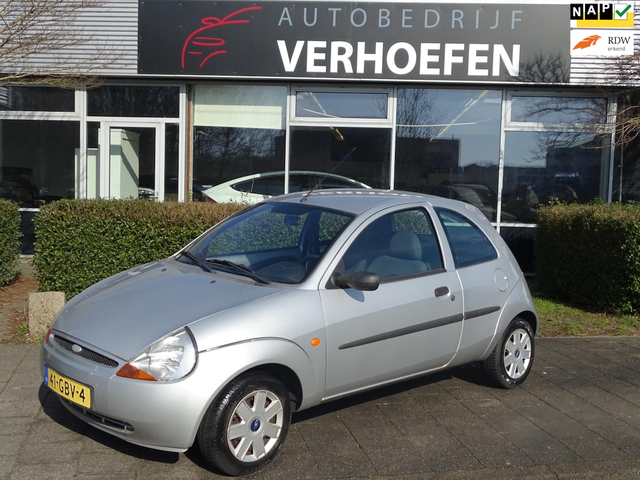 Ford Ka - 1.3 Cool & Sound - NAP KM STAND - AIRCO - ELEKTR RAMEN - AutoWereld.nl