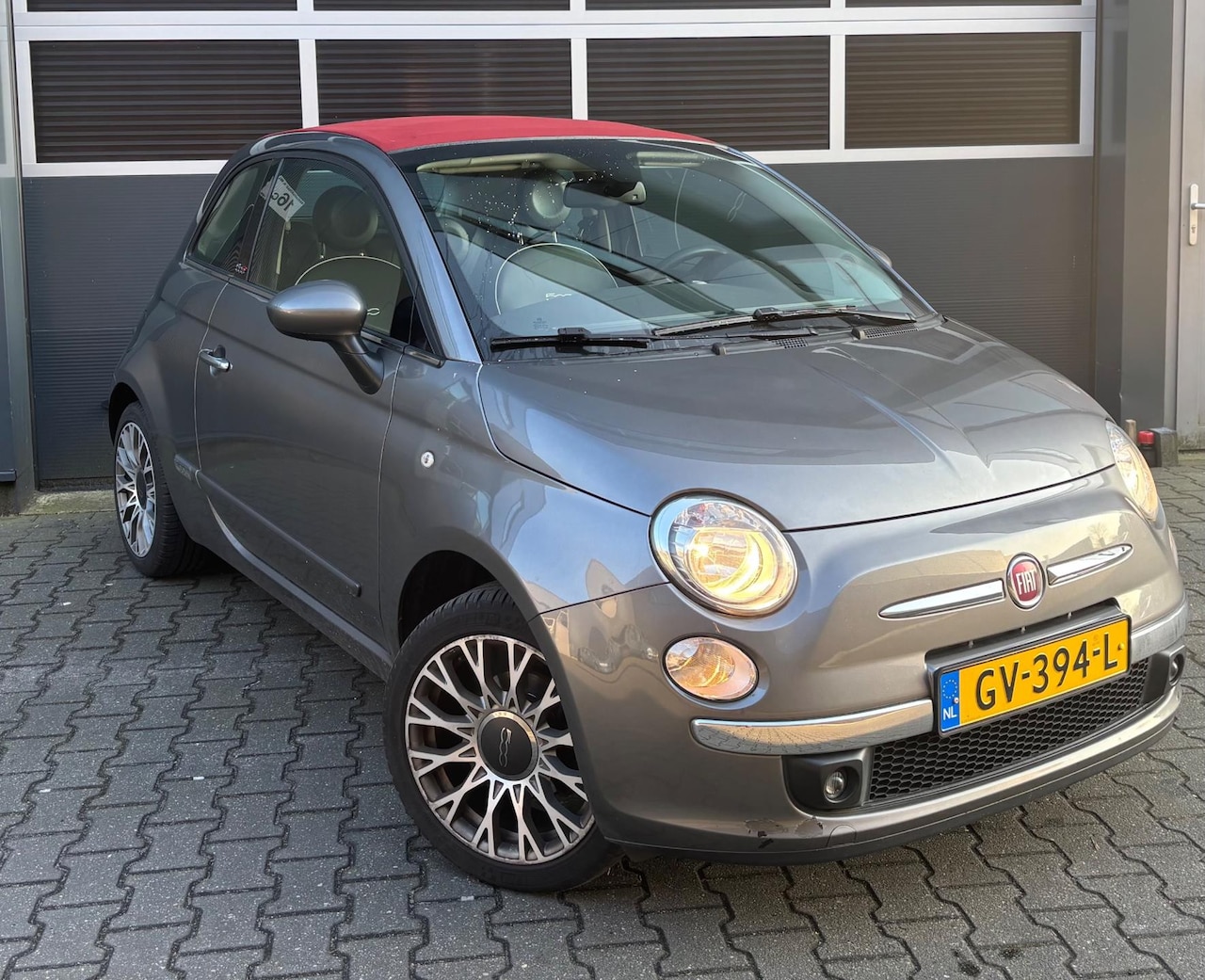 Fiat 500 C - 1.2 Lounge cabrio*Parksensor*NAP*Clima*Compl onderh - AutoWereld.nl