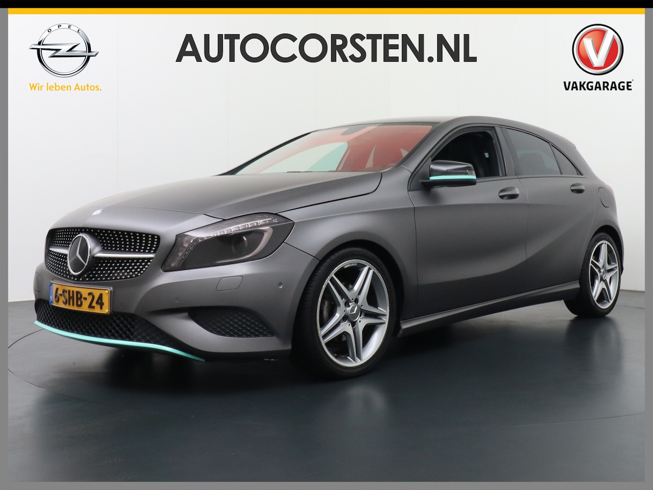 Mercedes-Benz A-klasse - 180 AMG Sport Edition Bi-xenon Airco Navi Cruise Control Pdc Lmv Bluetooth Led Audio Colli - AutoWereld.nl