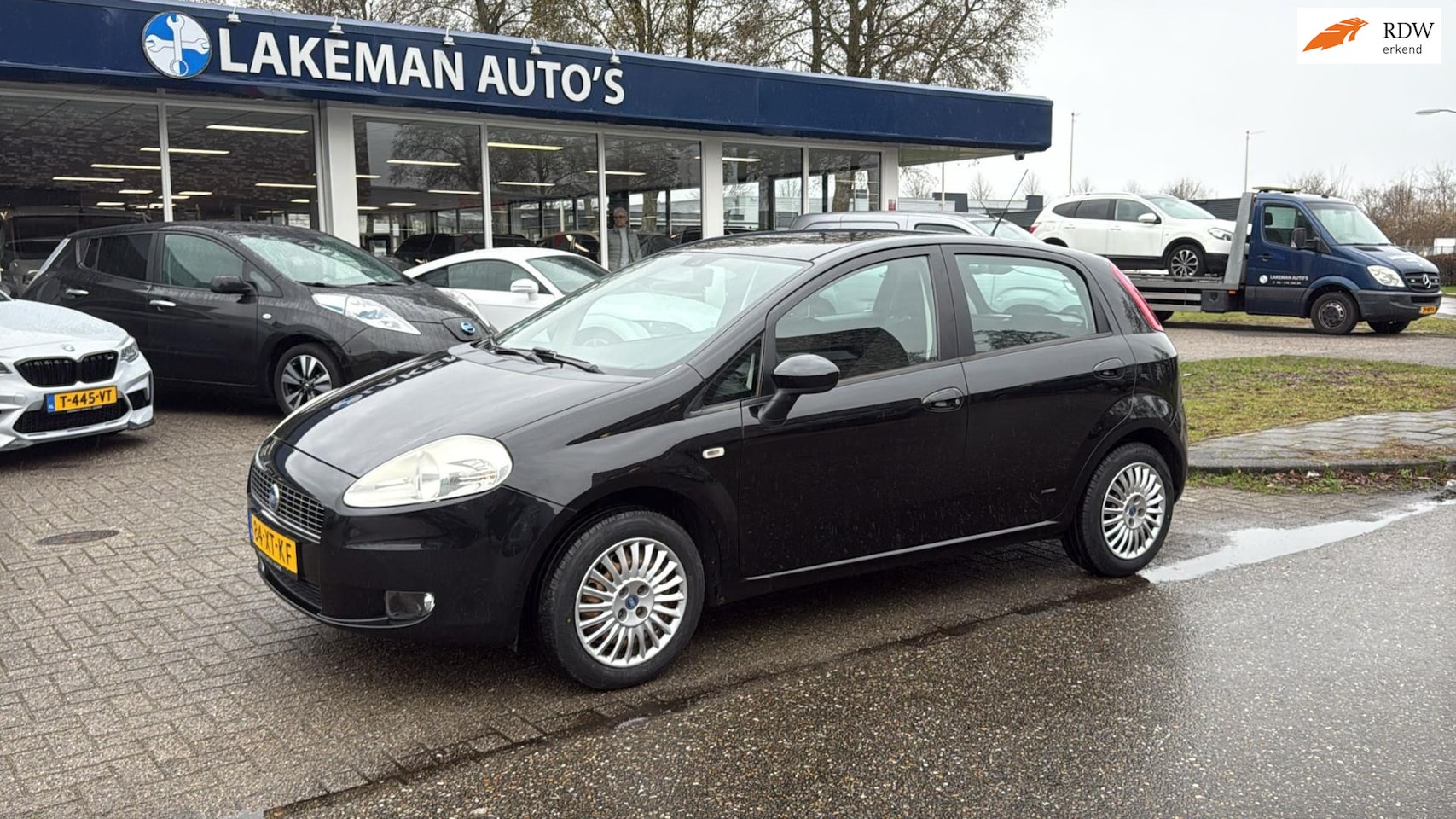 Fiat Grande Punto - 1.4 Dynamic Blackline Huurkoop Inruil APK Garantie - AutoWereld.nl