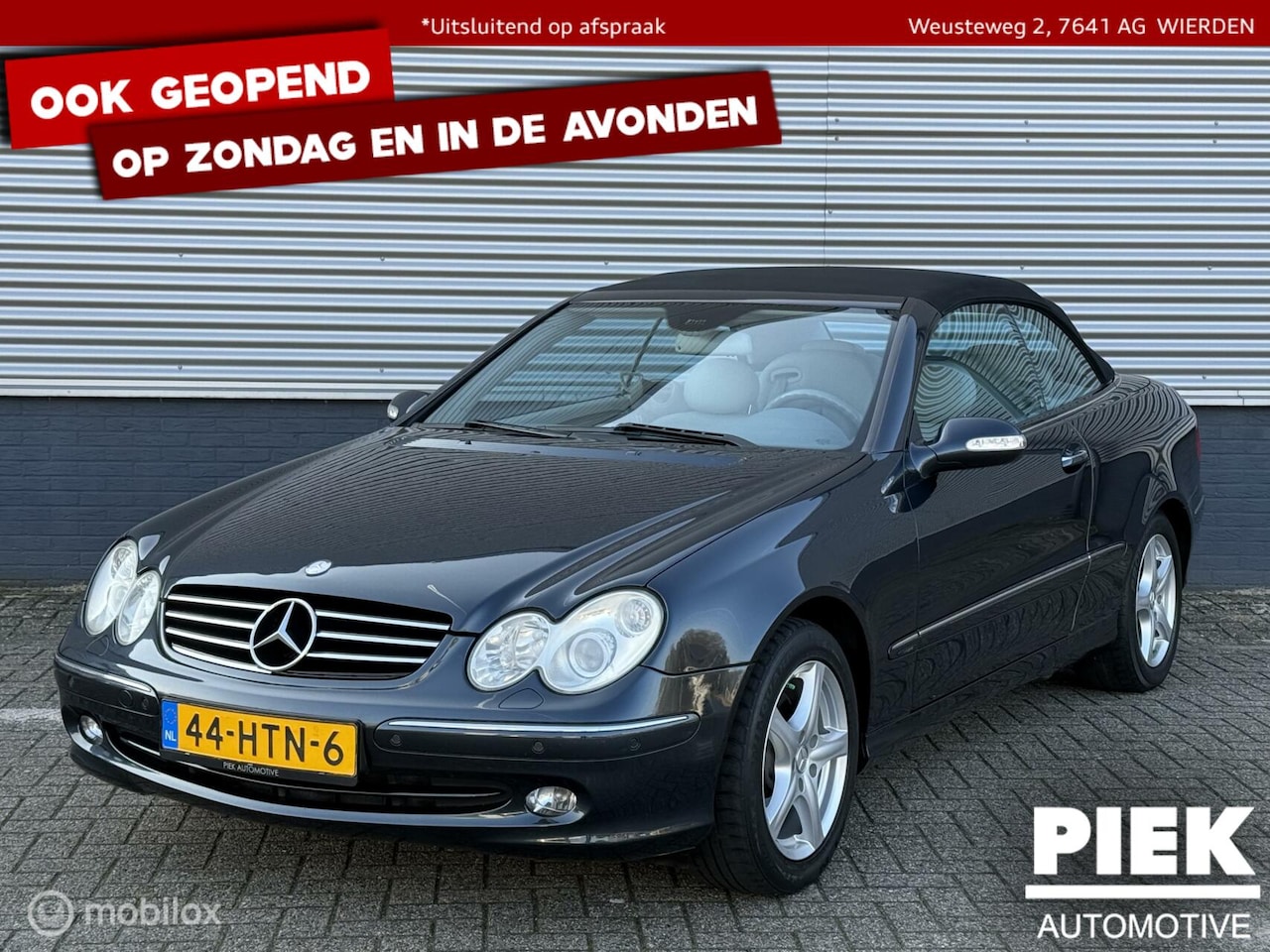 Mercedes-Benz CLK-klasse Cabrio - 200 K. Avantgarde AUTOMAAT - AutoWereld.nl