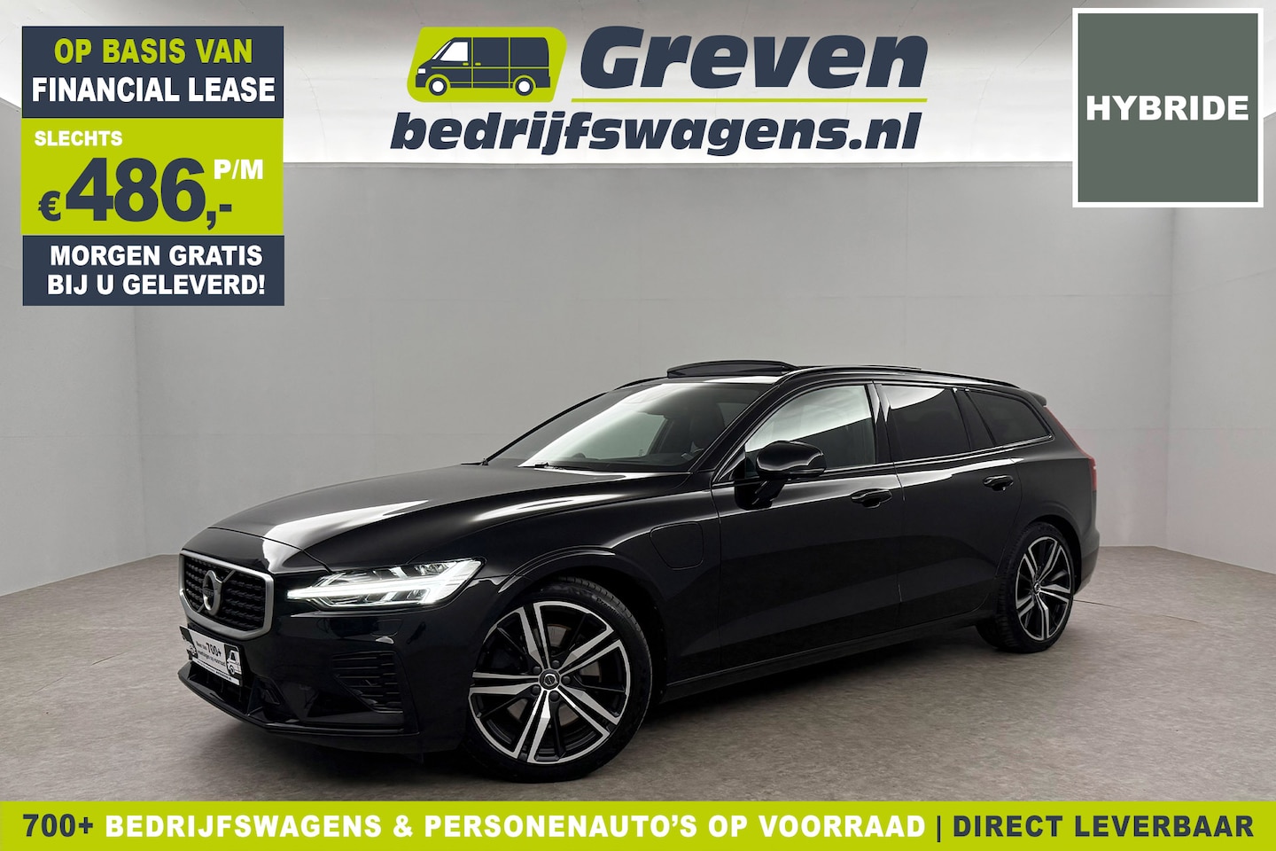 Volvo V60 - 2.0 T8 Twin Engine 355PK AWD R-Design LED | Pano | Bowers & Wilkins Audio | 360 camera | T - AutoWereld.nl