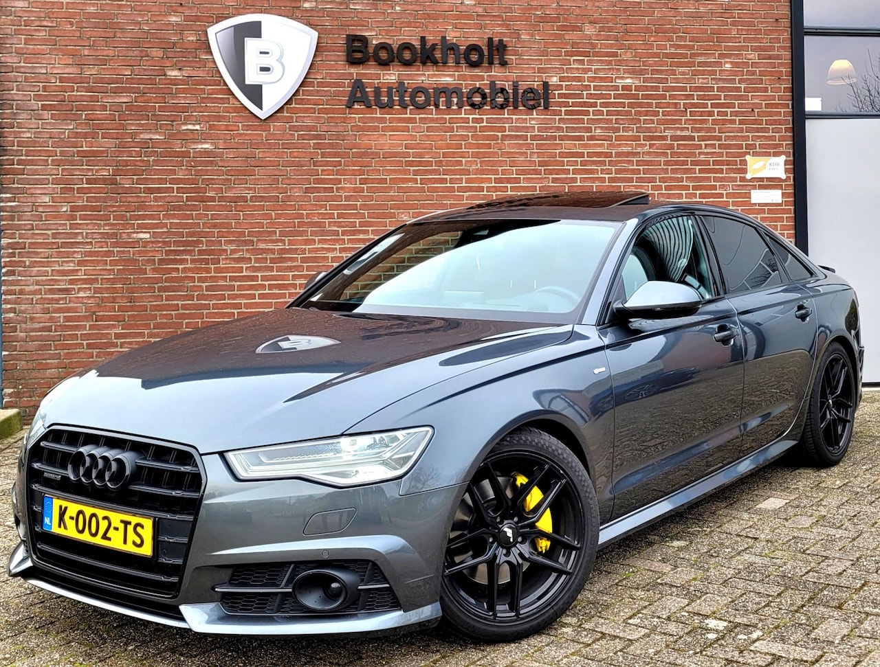 Audi A6 Limousine - 2.0 TFSI quattro S line, Schuifdak, HUD, ACC - AutoWereld.nl