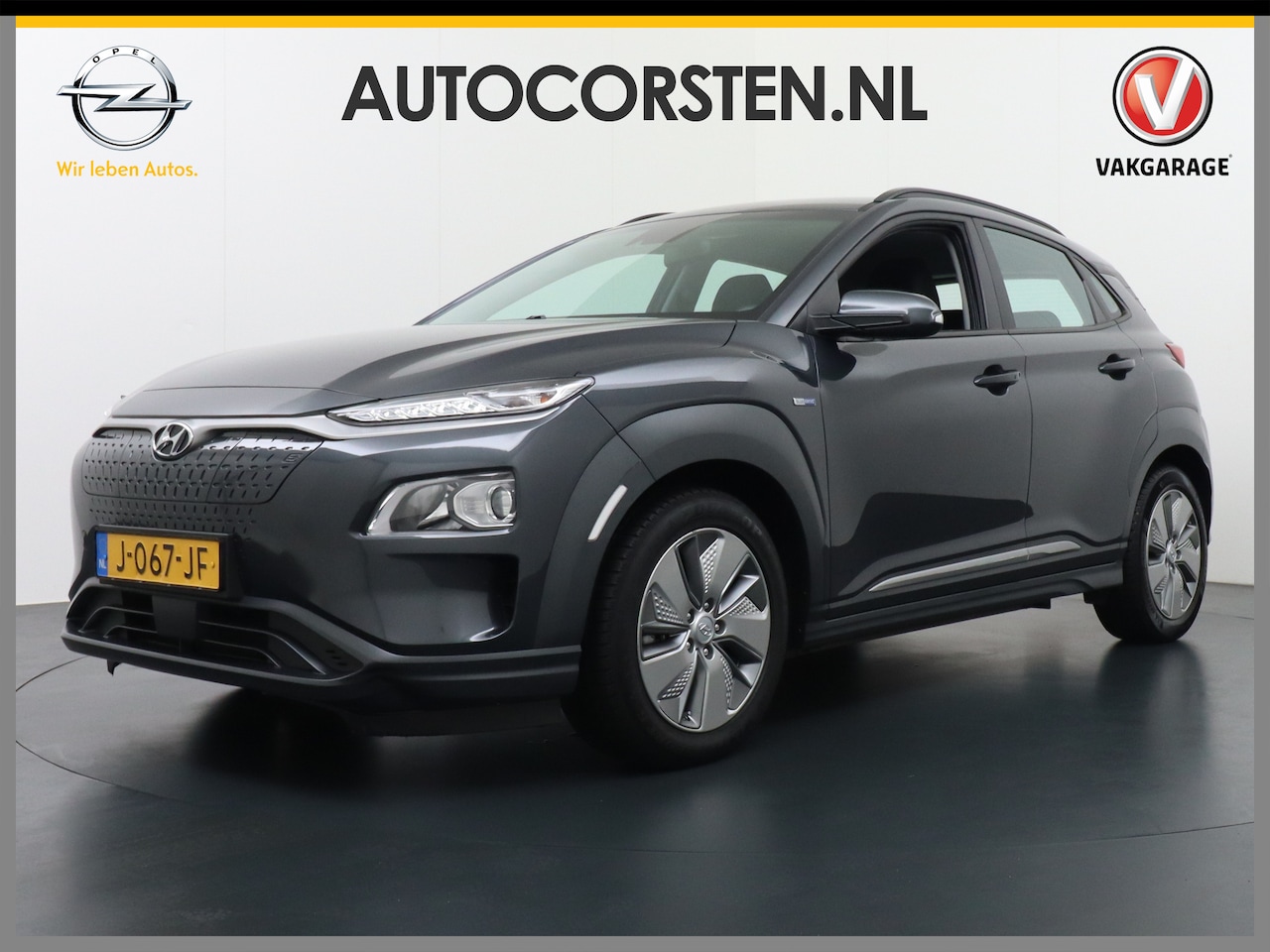 Hyundai Kona Electric - EV Comfort 64kWh 204PK Trekhaak Adap.Cruise Warmtepomp Android Auto Apple Carplay Navi Ecc - AutoWereld.nl