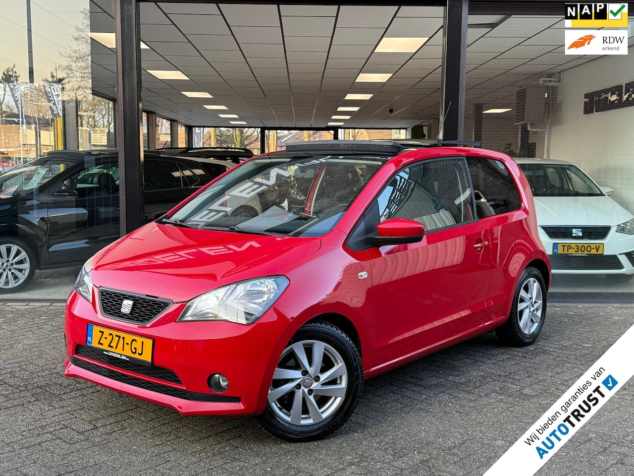 Seat Mii - 1.0 AIRCO | PANORAMA DAK | CRUISE CONTROL | LMV | PDC - AutoWereld.nl