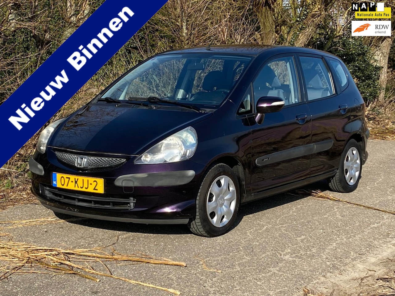 Honda Jazz - 1.4 LS 5DRS AUTOMAAT 107.000KM NAP AIRCO GOED ONDERHOUDEN - AutoWereld.nl