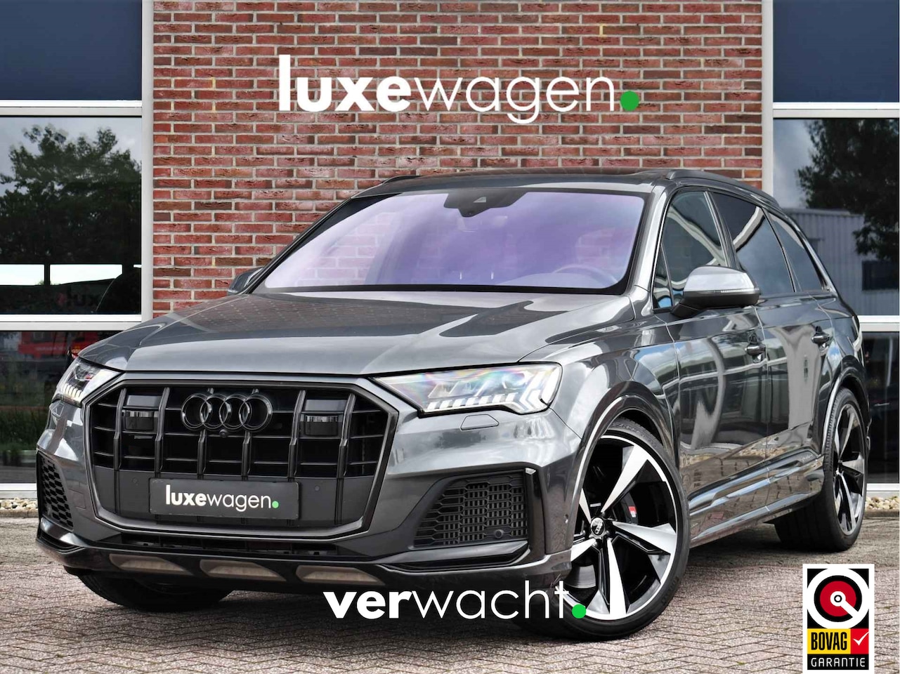 Audi Q7 - 60 TFSI e quattro Pano S-zetel Massage+Vent ACC HUD B&O 22inch - AutoWereld.nl