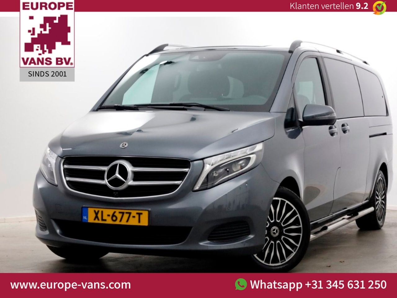 Mercedes-Benz V-klasse - 250d Extra Lang Avantgarde Edition incl BTW/BPM 02-2019 - AutoWereld.nl