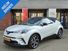 Toyota C-HR - 1.8 Hybrid BI-TONE LEER TERKHAAK KEYLESS STOELVERW JBL-AUDIO BLIND SPOT NAVI PARK-SENSOREN