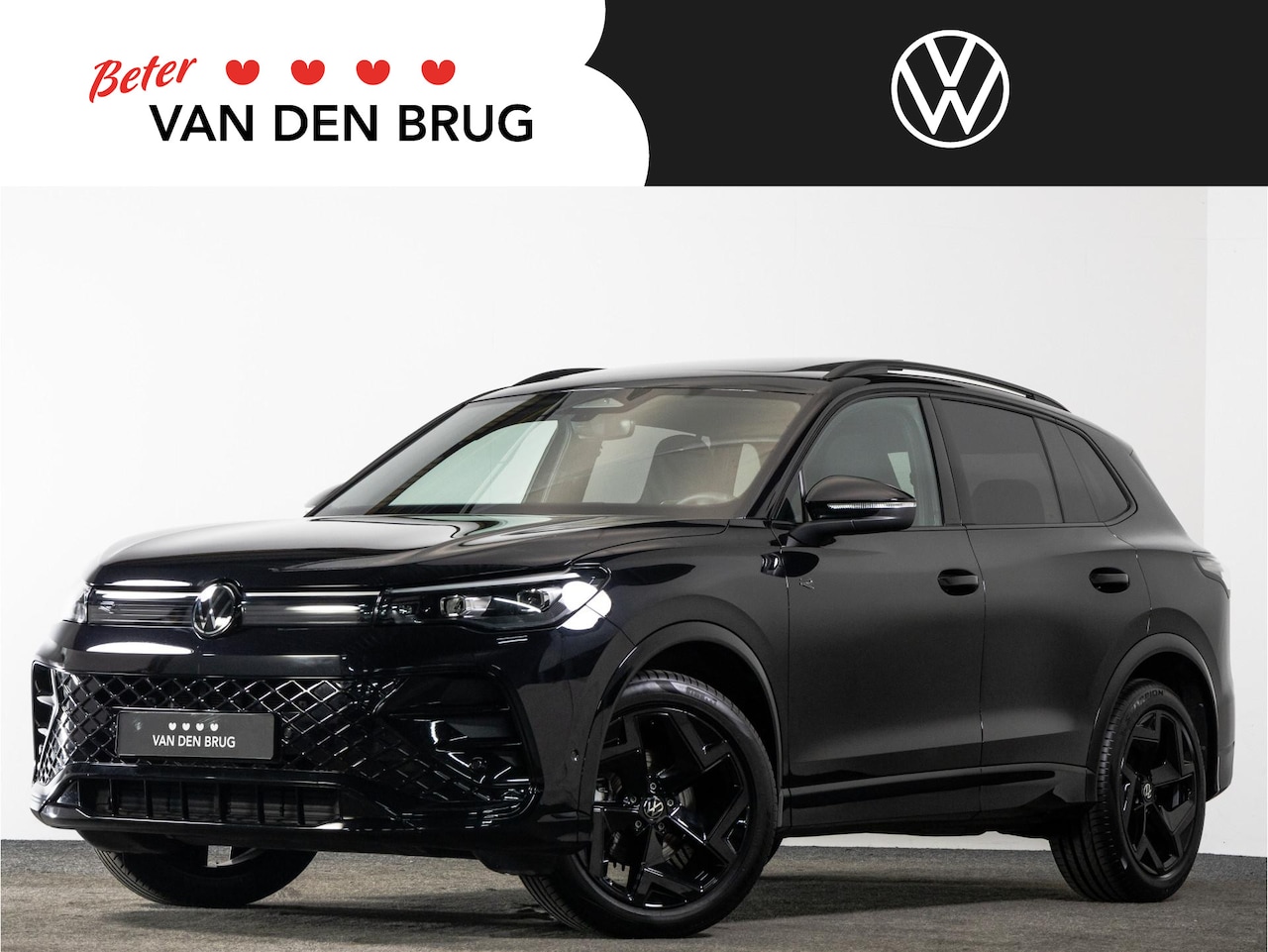 Volkswagen Tiguan - R-Line 1.5 TSI 150 PK DSG | LED | Panoramadak | Black Style | Achteruitrijcamera | - AutoWereld.nl