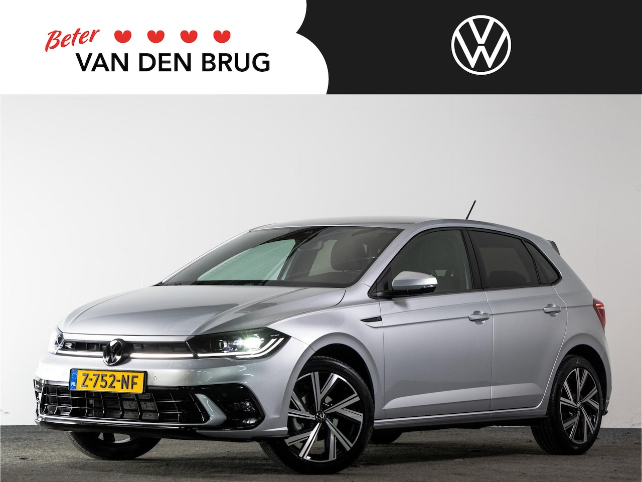 Volkswagen Polo - 1.0 95PK TSI R-Line Business | Navigatie | NL Auto | Achteruitrijcamera | IQ.Light | Stoel - AutoWereld.nl