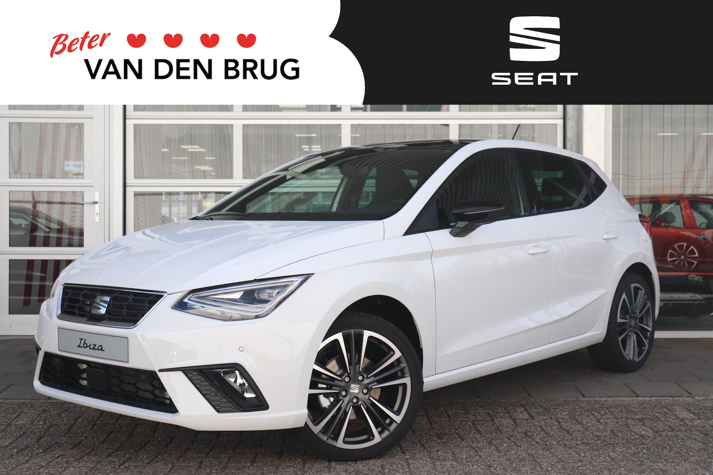 Seat Ibiza - FR Anniversary (4) FL 1.0 85 kW / 115 pk EcoTSI H | Panoramadak | Sportstoelen | Parkeerse - AutoWereld.nl