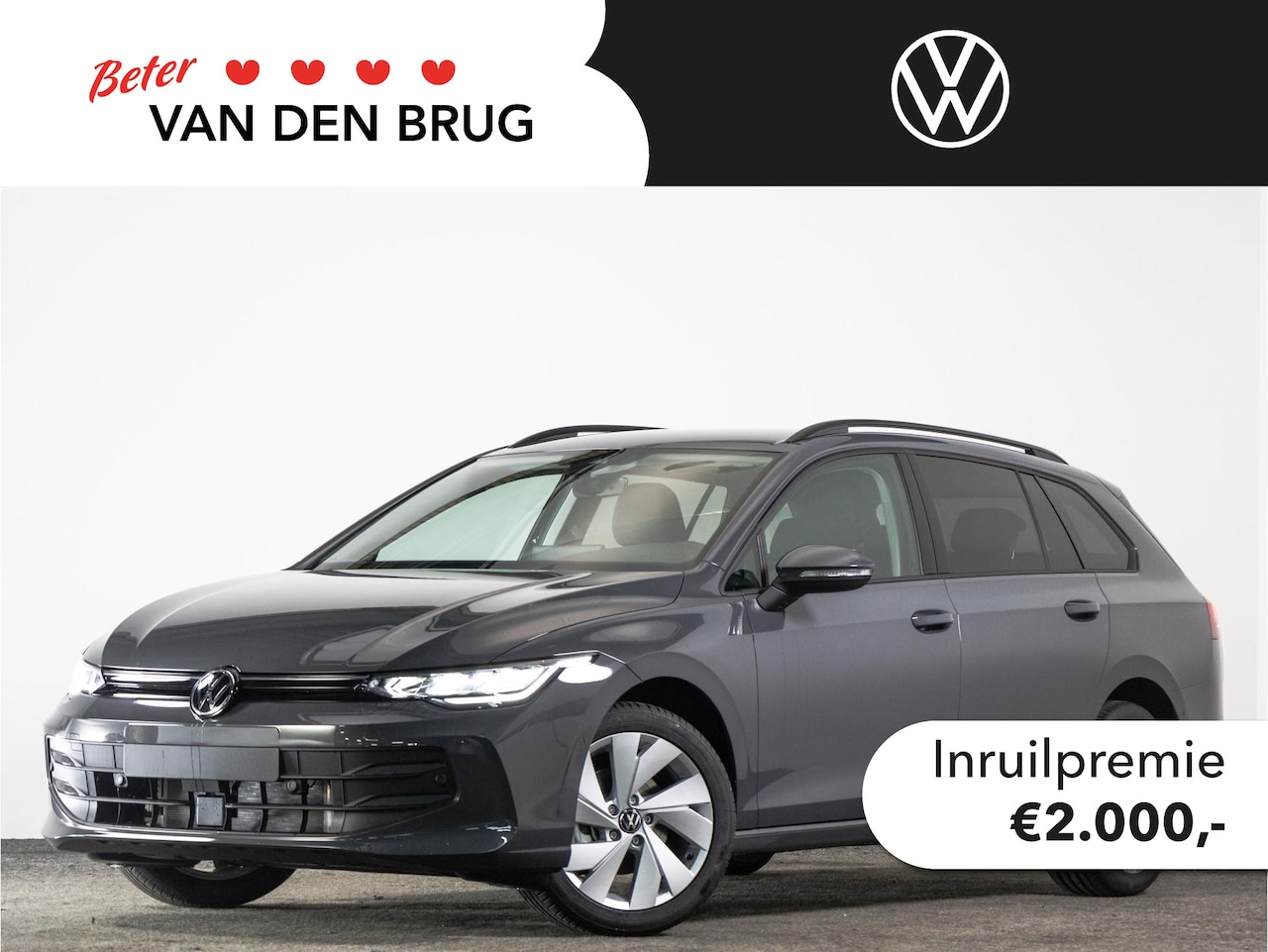 Volkswagen Golf Variant - Life Edition 1.5 TSI 85 kW / 116 pk Variant 6 vers | Wegklapbare trekhaak | Adaptieve Crui - AutoWereld.nl