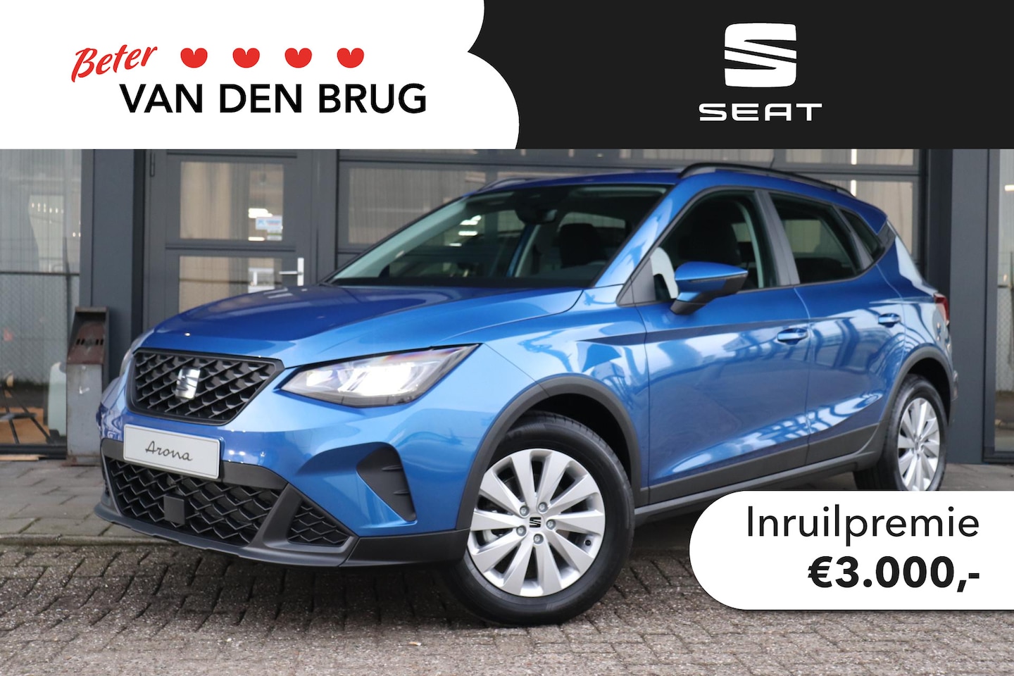 Seat Arona - Style 1.0 70 kW / 95 pk EcoTSI SUV 5 versn. Hand | Apple CarPlay™ & Android Auto™ | Cruise - AutoWereld.nl