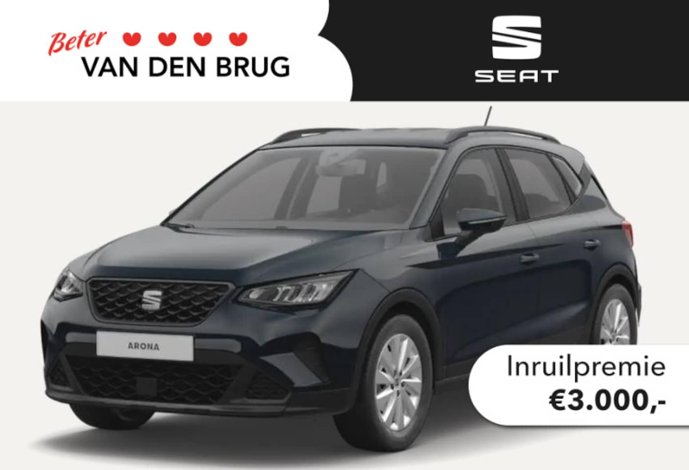 Seat Arona - Style 1.0 70 kW / 95 pk EcoTSI SUV 5 versn. Hand | Climatronic | Parkeersensoren achter | - AutoWereld.nl