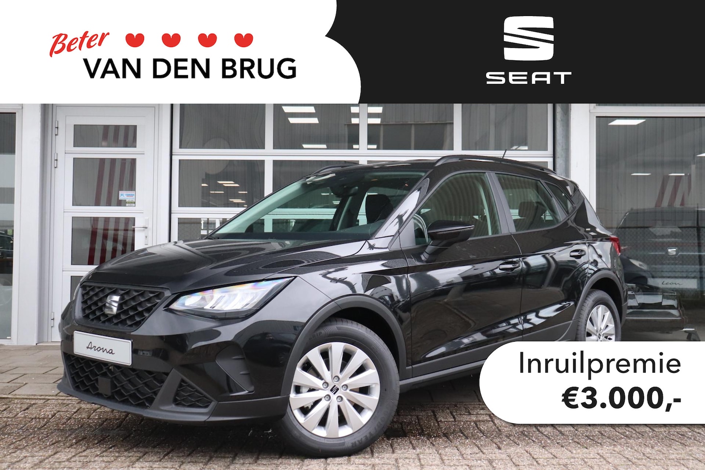 Seat Arona - Style 1.0 70 kW / 95 pk EcoTSI SUV 5 versn. Hand | Climatronic | Parkeersensoren achter | - AutoWereld.nl