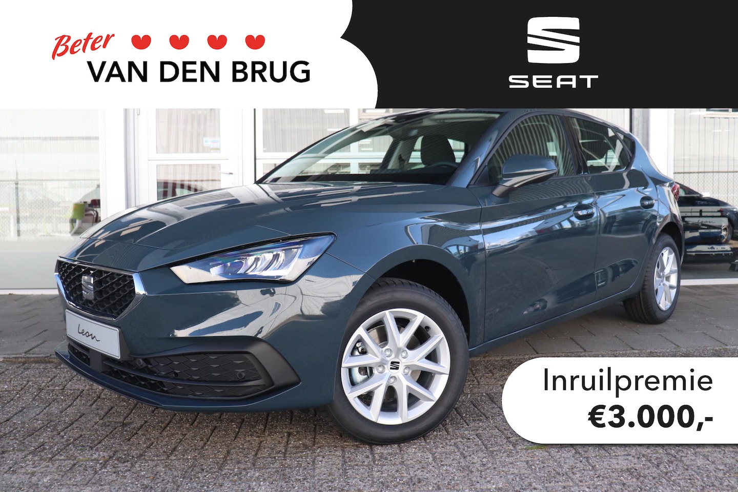 Seat Leon - Style 1.5 TSI 85kW / 115pk Hatchback 5 deurs 6 ver | Parkeersensoren | 16" lichtmetalen ve - AutoWereld.nl