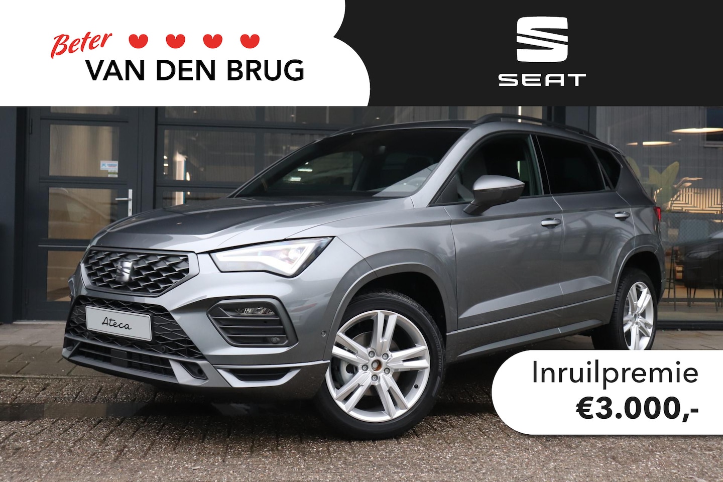 Seat Ateca - FR Business Intense 1.5 110 kW / 150 pk TSI SUV 7 | Stoel & Stuurverwarming | Virtual Cock - AutoWereld.nl