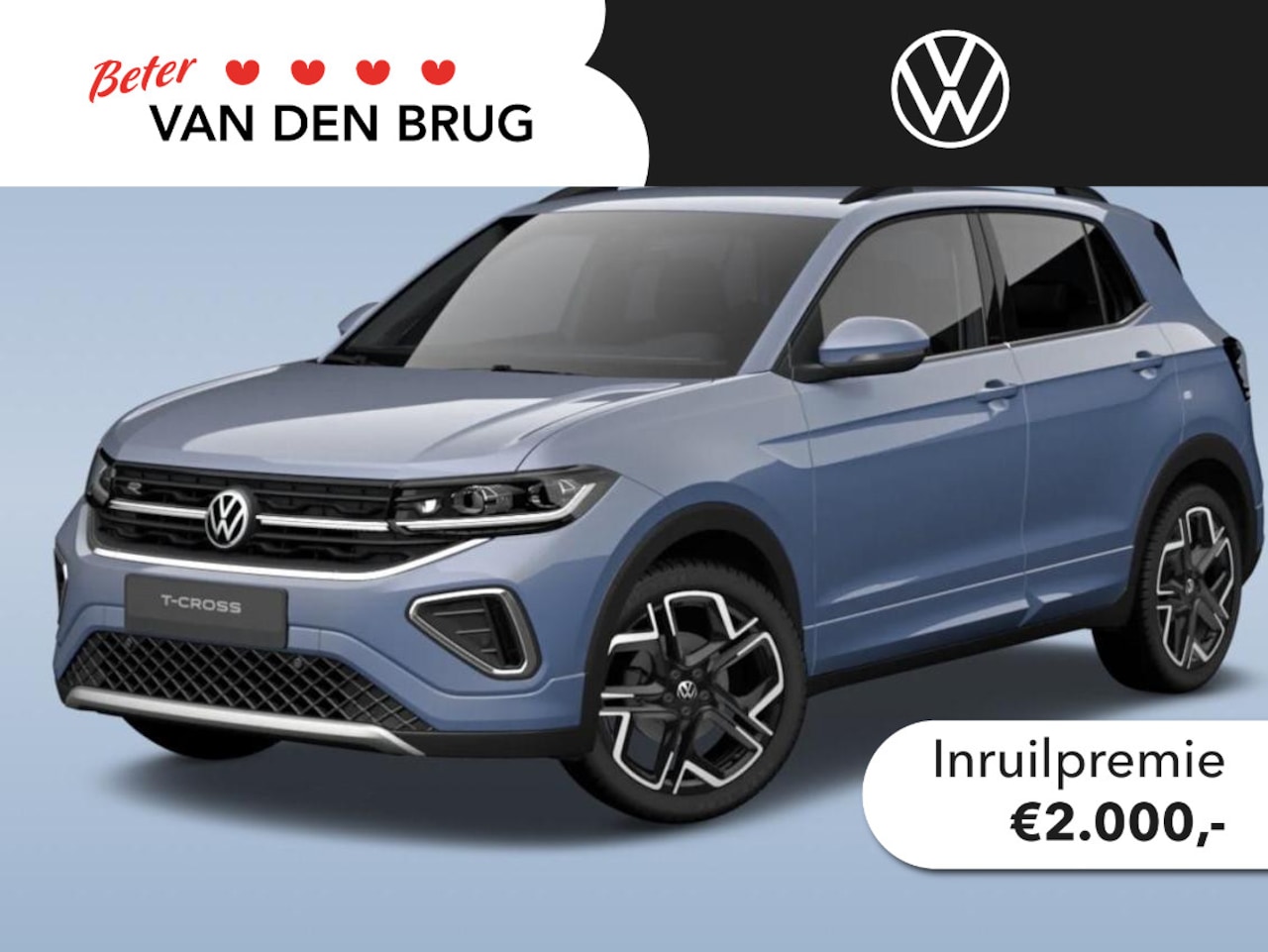 Volkswagen T-Cross - R-Line-Edition 1.0 85 kW / 116 pk TSI SUV 6 versn. | Trekhaak | Achteruitrijcamera | Keyle - AutoWereld.nl