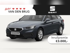 Seat Leon Sportstourer - Style 1.5 TSI 85kW / 115pk Stationwagen 6 versn. H | Draadloze Apple CarPlay™ & Android Au