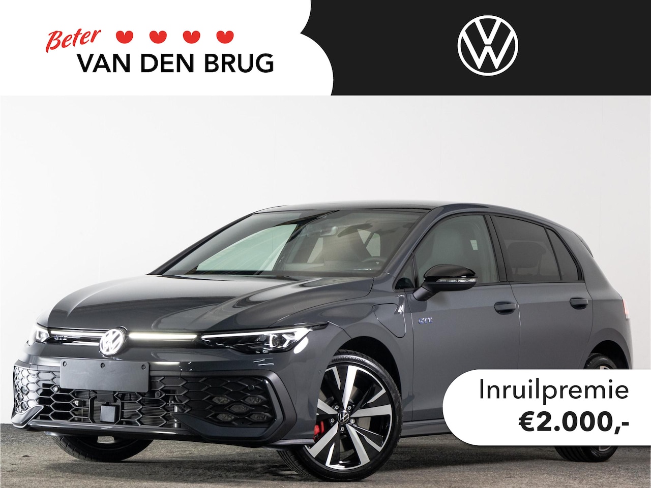 Volkswagen Golf - GTE 1.5 eHybrid 200 kW / 272 pk Hatchback 6 versn. | Panoramadak | Trekhaak | Black Style - AutoWereld.nl