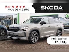 Skoda Kodiaq - Sportline Business 1.5 TSI PHEV 150 kW / 204 PK SU | Trekhaak | Verwarmde sportstuur | Voo