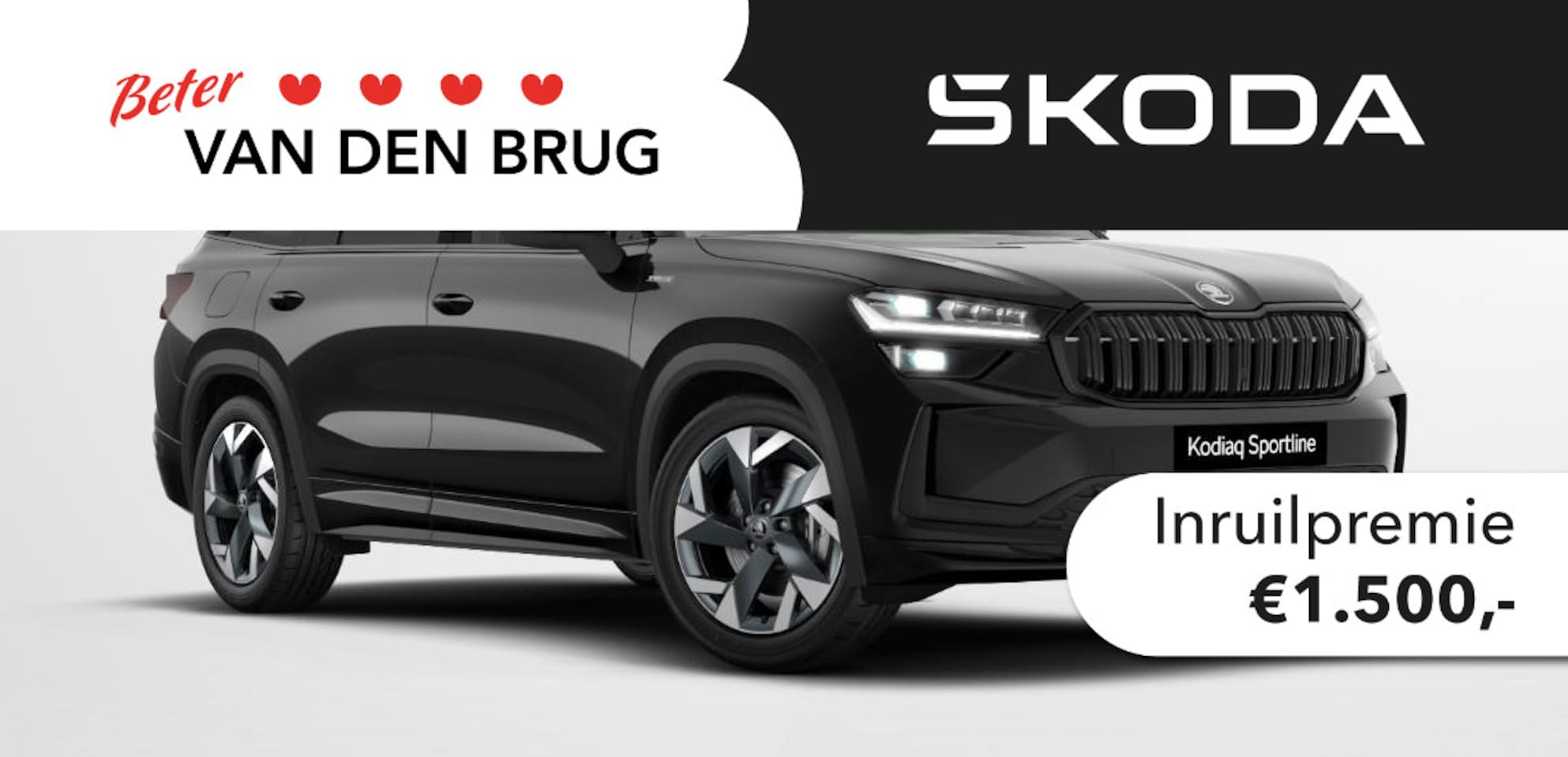 Skoda Kodiaq - Sportline Business 1.5 TSI PHEV 150 kW / 204 PK SU | Trekhaak | Verwarmde stuurwiel | Cant - AutoWereld.nl