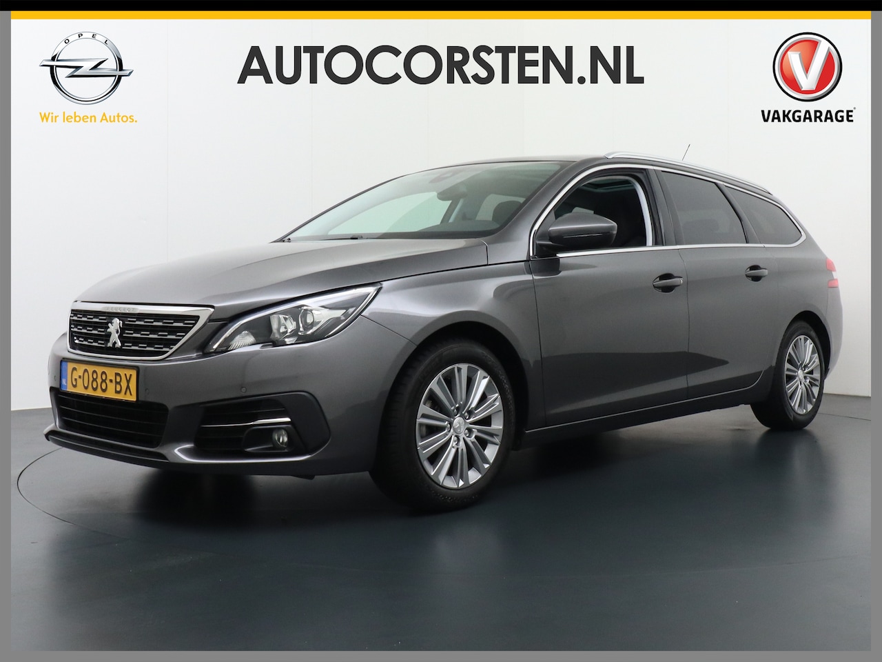 Peugeot 308 SW - T111PK Allure Pano-dak Trekhaak Apple Carplay Android Auto Mirror screenNavi Ecc Camera Lm - AutoWereld.nl