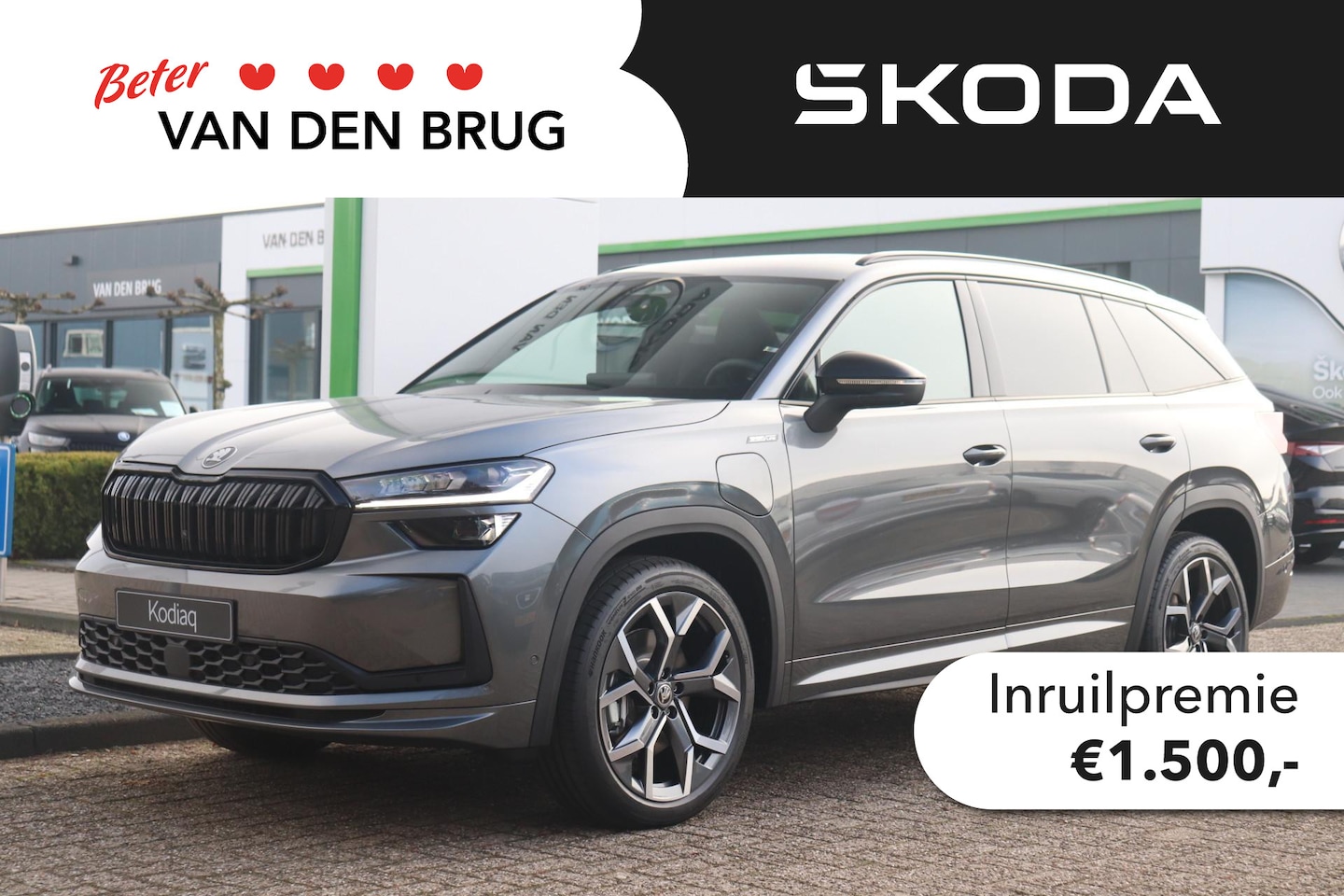 Skoda Kodiaq - Sportline Business 1.5 TSI PHEV 150 kW / 204 PK SU | Trekhaak | Dynamic Chassis Control | - AutoWereld.nl