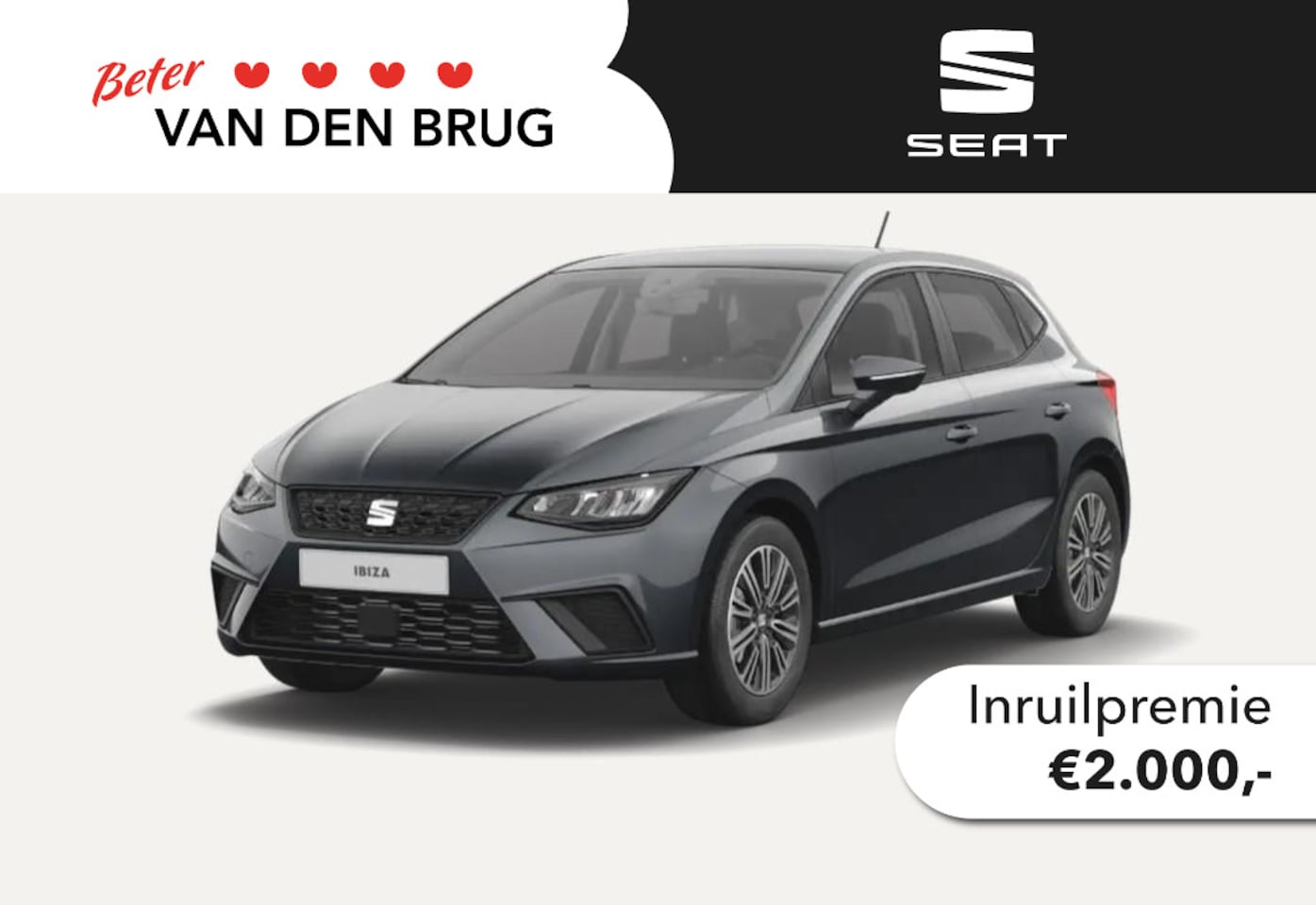 Seat Ibiza - Style 1.0 70 kW / 95 pk EcoTSI Hatchback 5 deurs 5 | 16" Velgen | Cruise Control | Parkeer - AutoWereld.nl