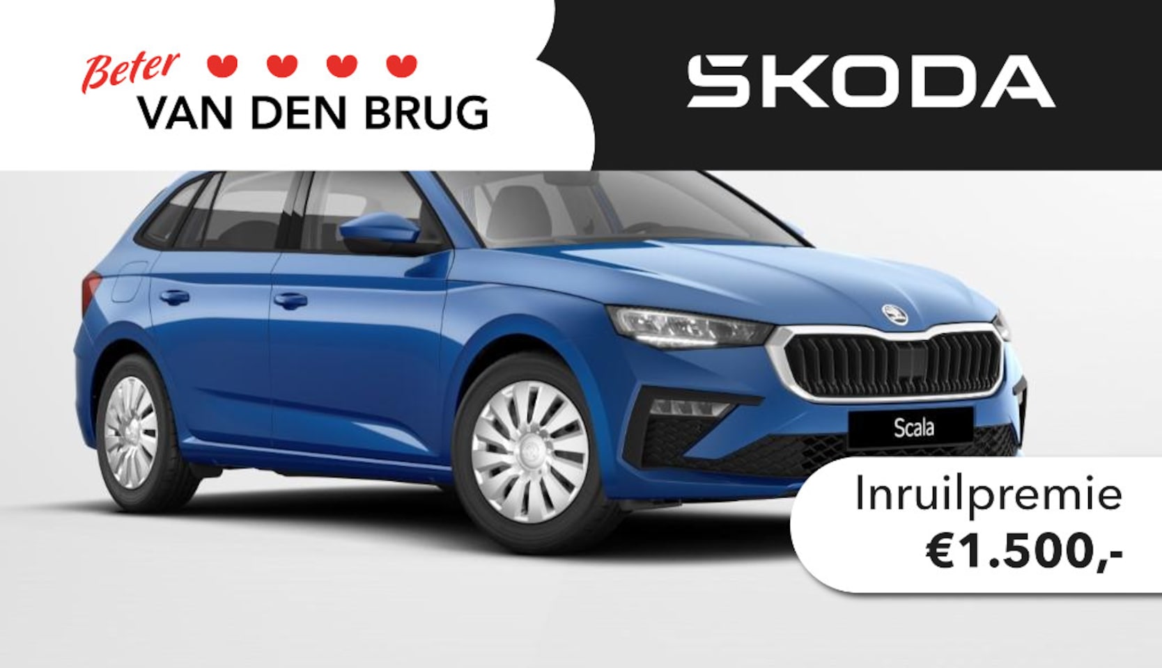 Skoda Scala - Essence 1.0 TSI 70 kW / 95 PK Hatchback 5 versn. H | Apple carplay / Android auto | Armste - AutoWereld.nl