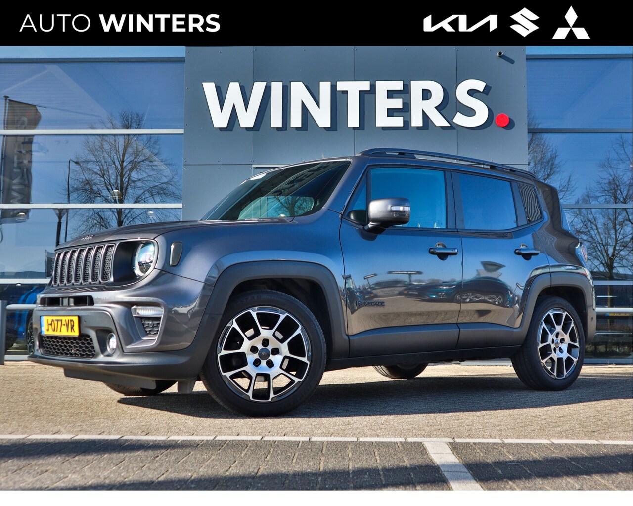 Jeep Renegade - 80th anniversary edition 1.3T DDCT S Leder+Automaat+Camera+19"LMV+Navi+Adapt. Cruise - AutoWereld.nl