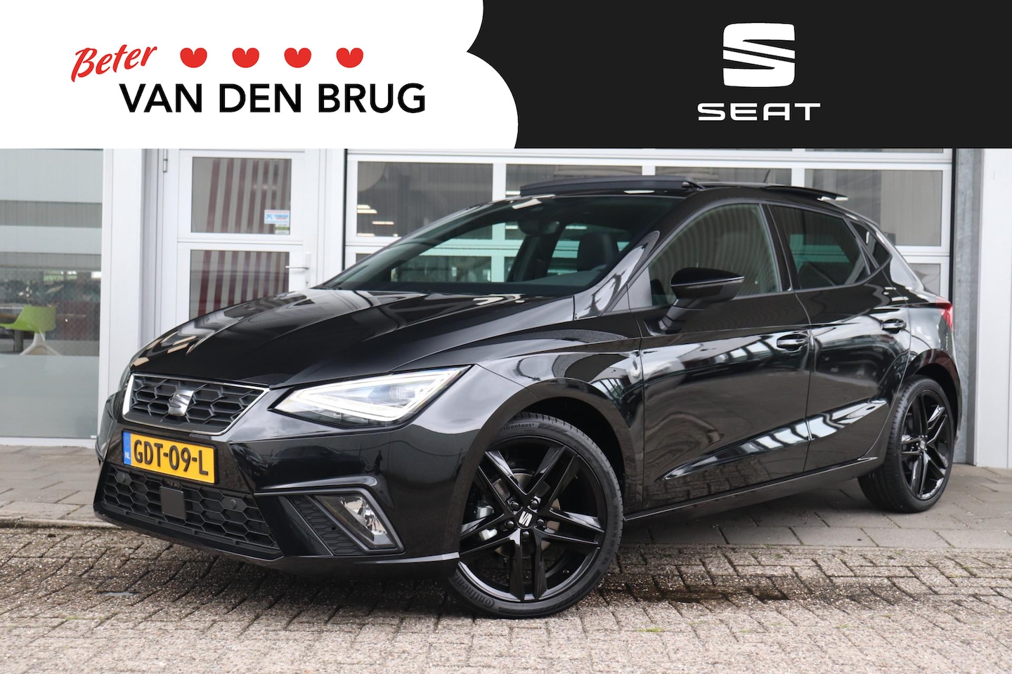 Seat Ibiza - 1.0 TSI FR Business Connect | Panoramisch schuif/kantel-dak | BEATS Audio | Navigatie | St - AutoWereld.nl