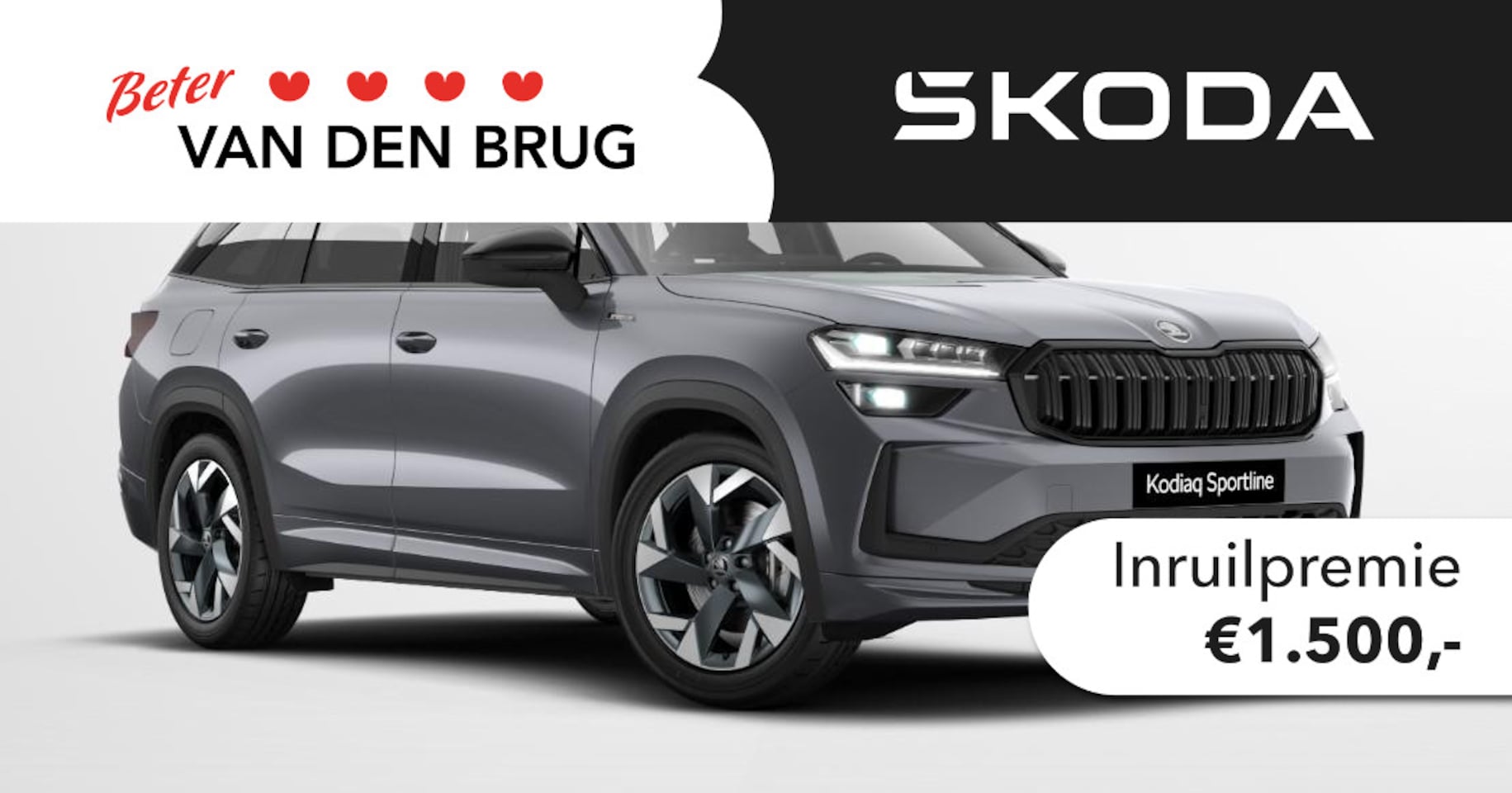 Skoda Kodiaq - Sportline Business 1.5 TSI PHEV 150 kW / 204 PK SU | Trekhaak | Verwarmde stuurwiel | Cant - AutoWereld.nl