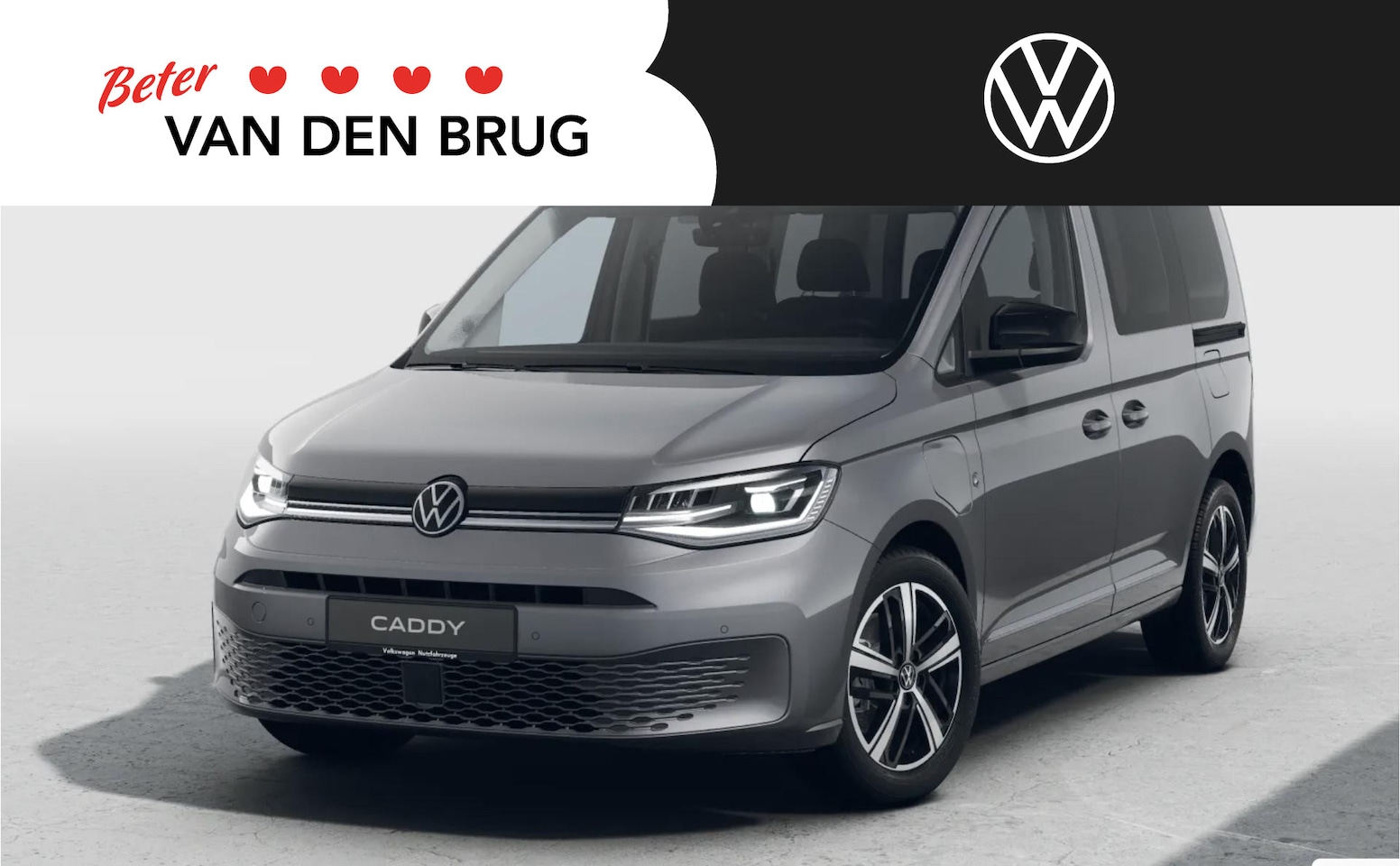 Volkswagen Caddy - KOMBI 1.5 TSI 150pk eHybride Style | Elek. achterklep & deuren | Trekhaak | Stoelverwarmin - AutoWereld.nl